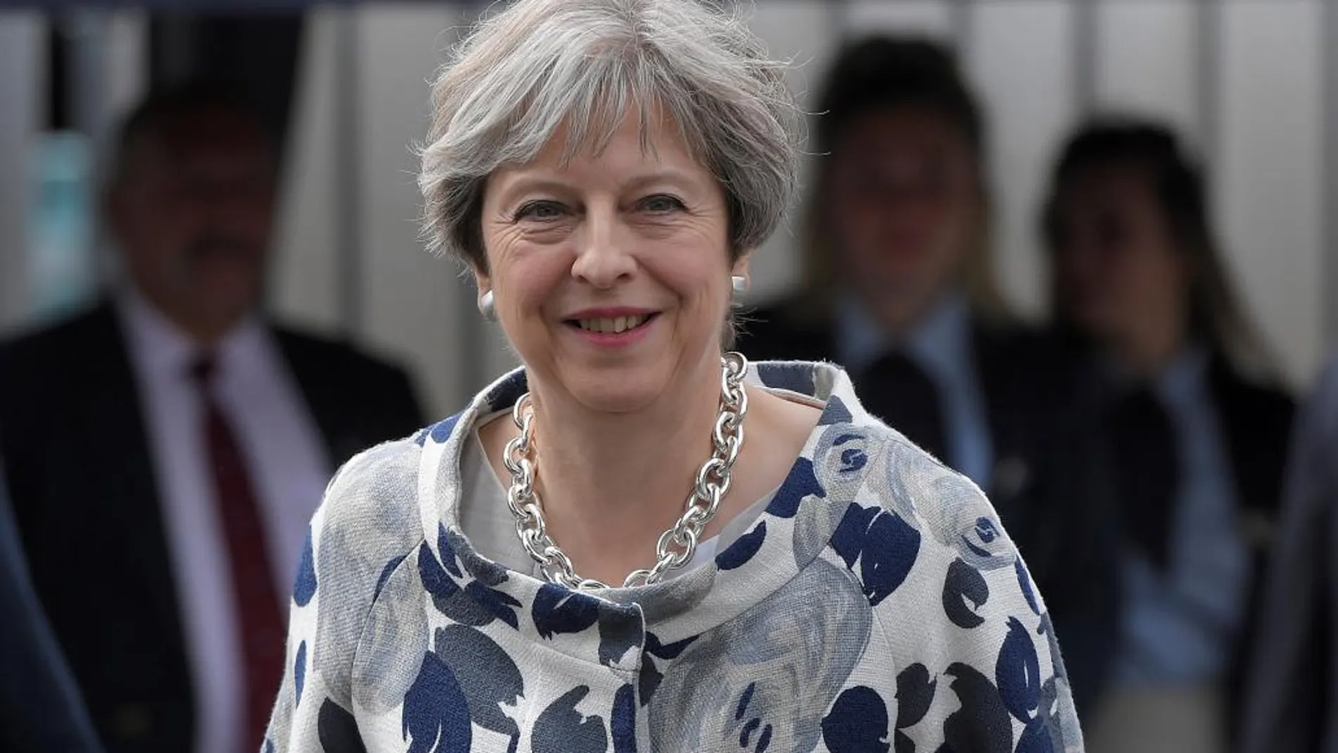 La primera ministra británica, Theresa May, el pasado 30 de junio