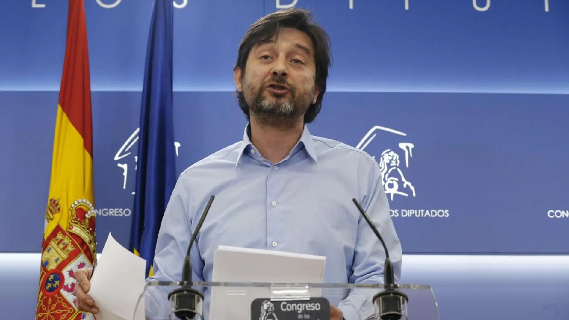 El secretario de Sociedad Civil y Movimiento Popular de Podemos, Rafael Mayoral