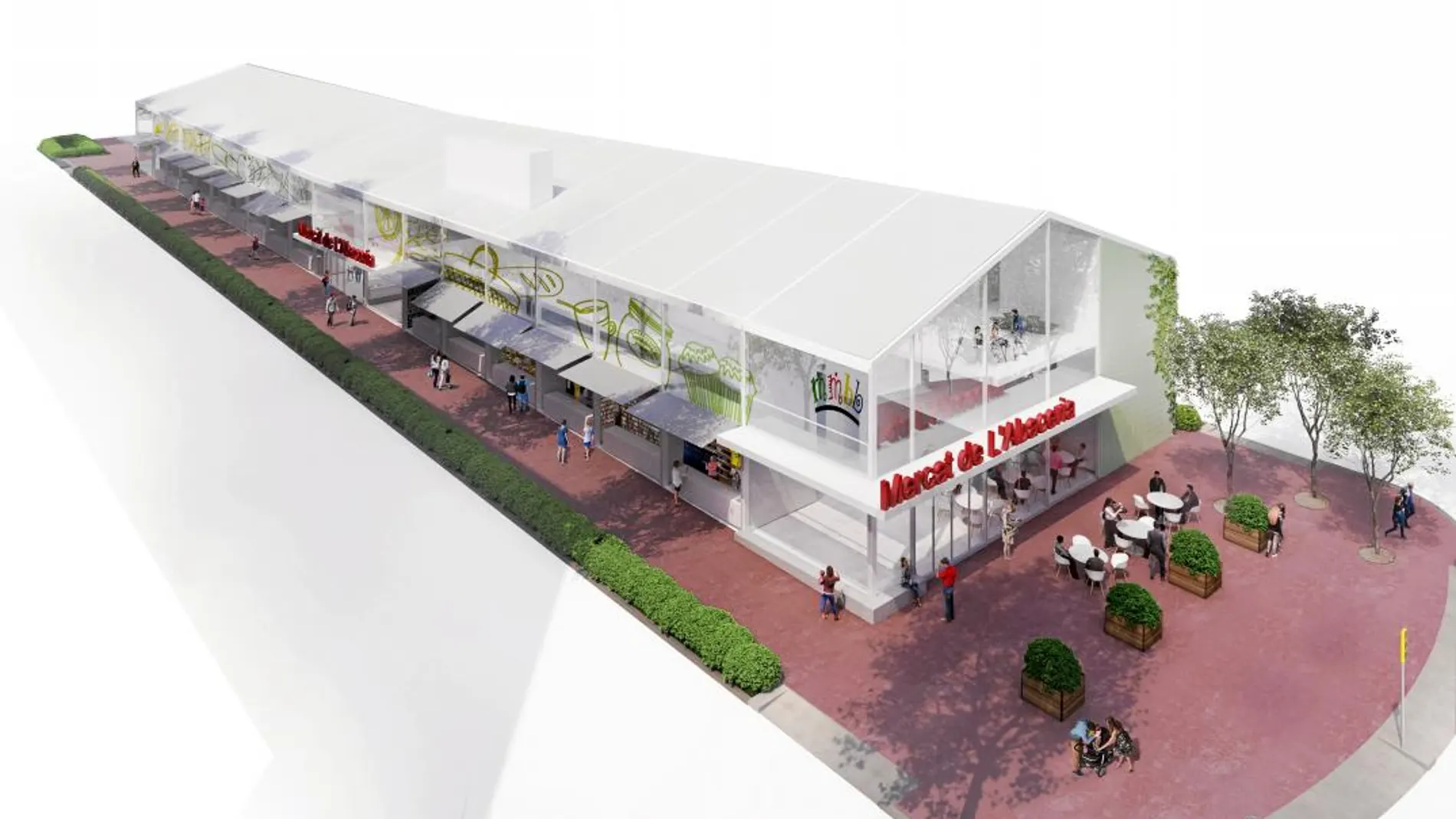 El mercado provisional estará ubicado en el paseo de San Juan