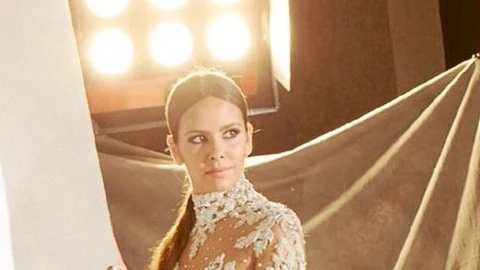 Cristina Pedroche con el vestido que lució el año pasado