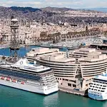 Cruceros en el Puerto de Barcelona