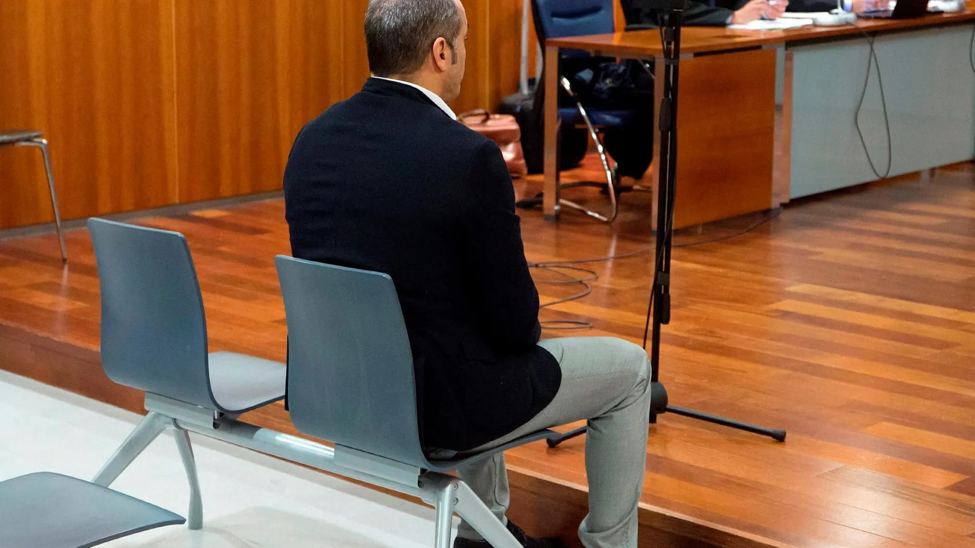 El acusado, durante el juicio / Foto: Efe