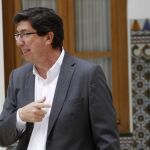 El portavoz de Cs y líder de esta formación en Andalucía, Juan Marín (Foto: Manuel Olmedo)