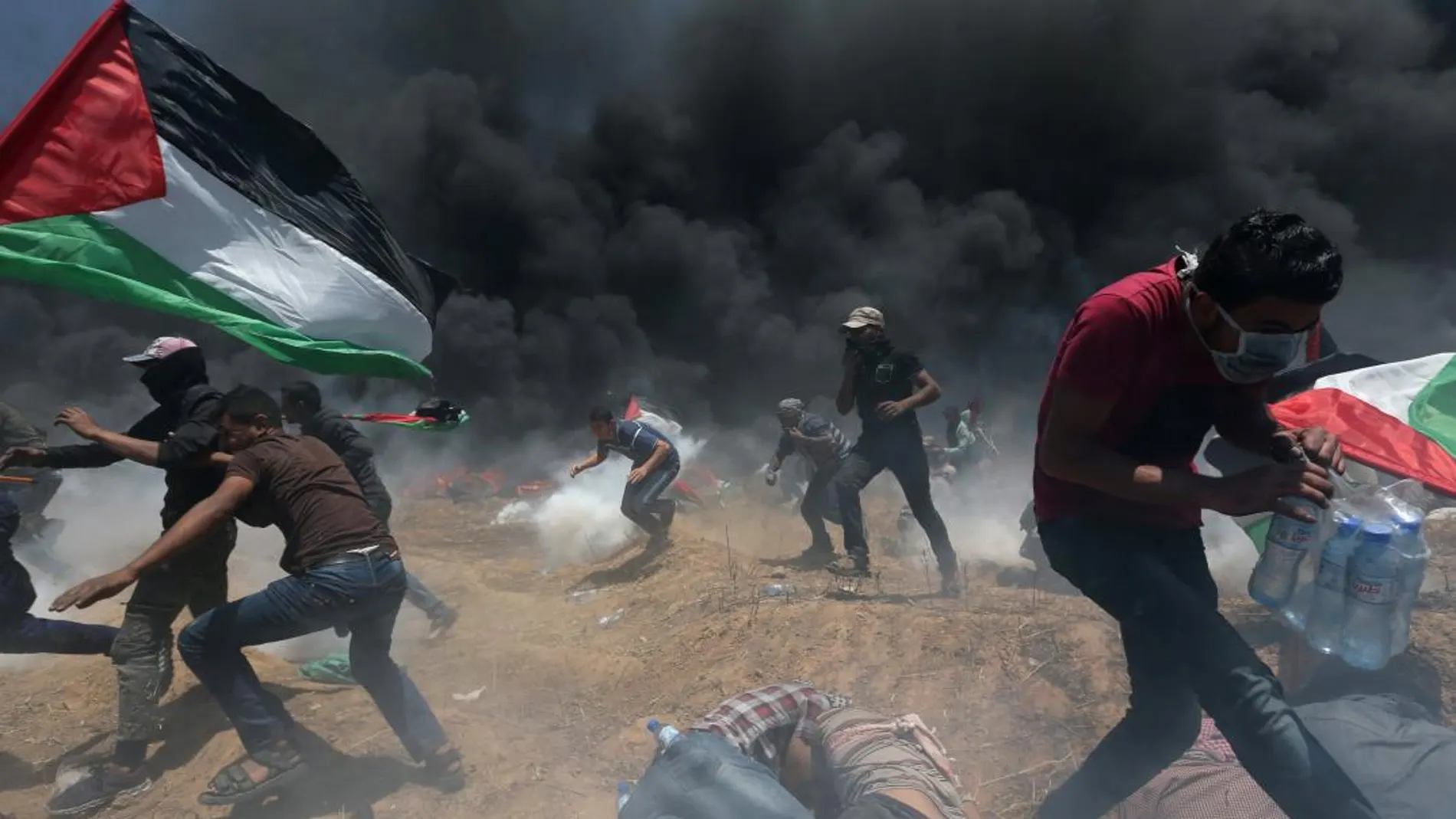 Enfrentamientos en Gaza. Reuters