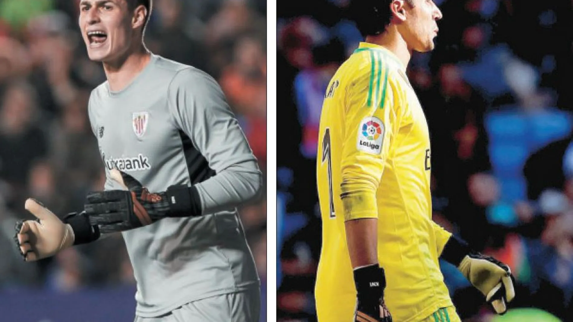 Kepa y Keylor Navas