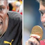 Usain Bolt y Michael Phelps