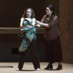 Representación de la obra Elektra, de Richard Strauss, esta noche en el Gran Teatro del Liceu, en Barcelona.