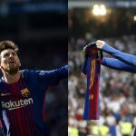 ¿Otra foto triunfal de Messi en el Bernabéu?