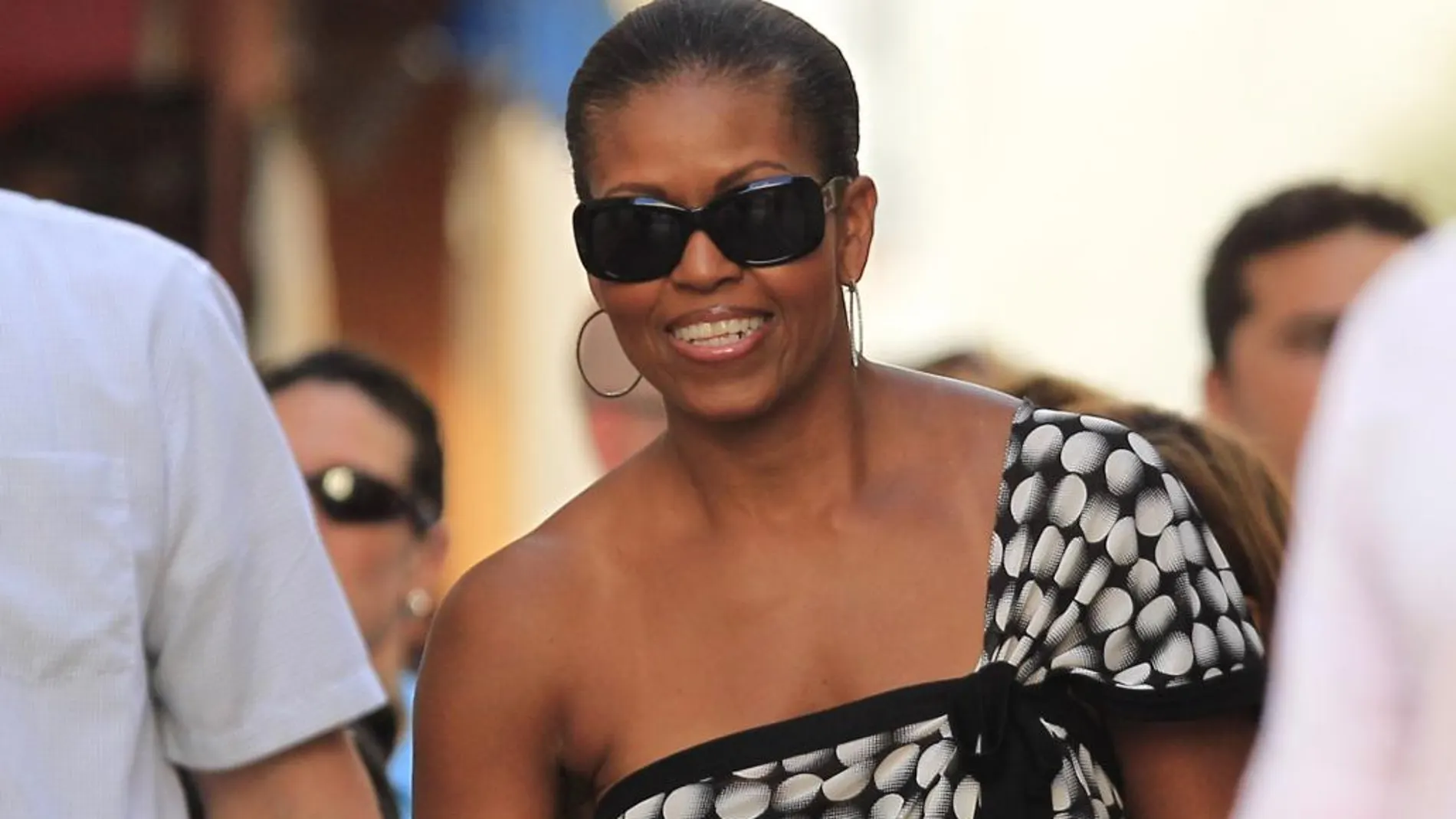 Michelle Obama, en Marbella en 2010