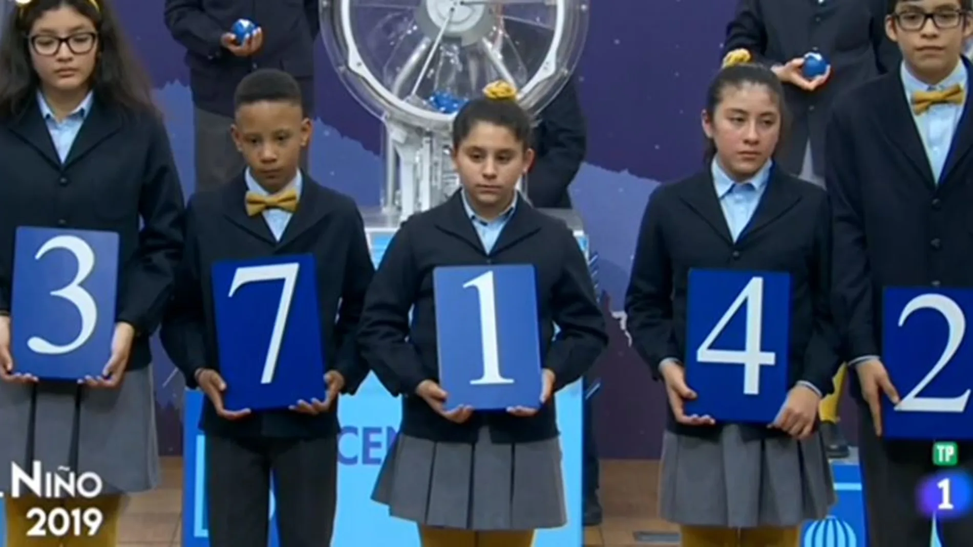 Sorteo de la Lotería del Niño