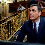 El presidente del Gobierno, Pedro Sánchez