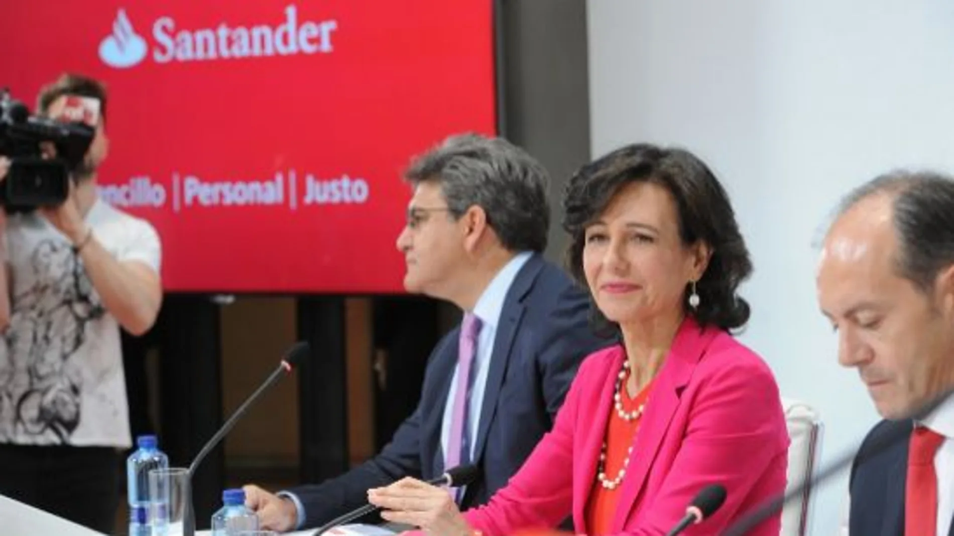 La presidenta del Santander, Ana Patricia Botín