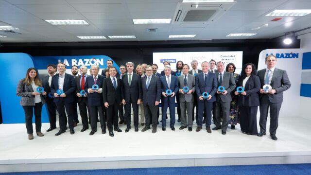 Foto de Familia de los premiados