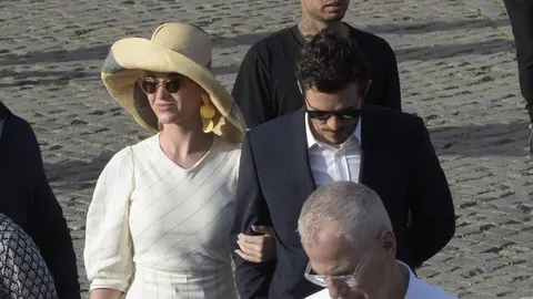 La cantante Katy Perry y su novio Orlando Bloom / Foto: Gtres