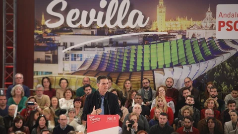 Sánchez: "El espantajo de Cataluña es una excusa de PP y Cs"