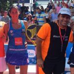 Participantes en la final femenina