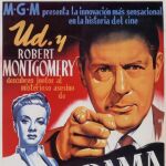 Póster de “La dama del lago” (1947) de Robert Montgomery