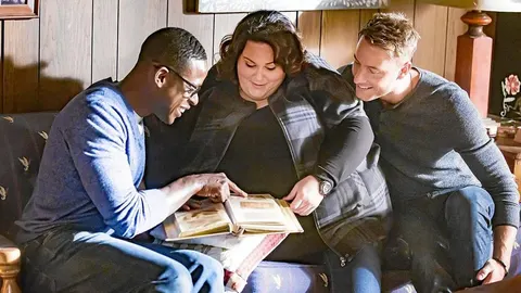 Sterling K. Brown, Chrissy Metz y Justin Harley, protagonistas de la serie