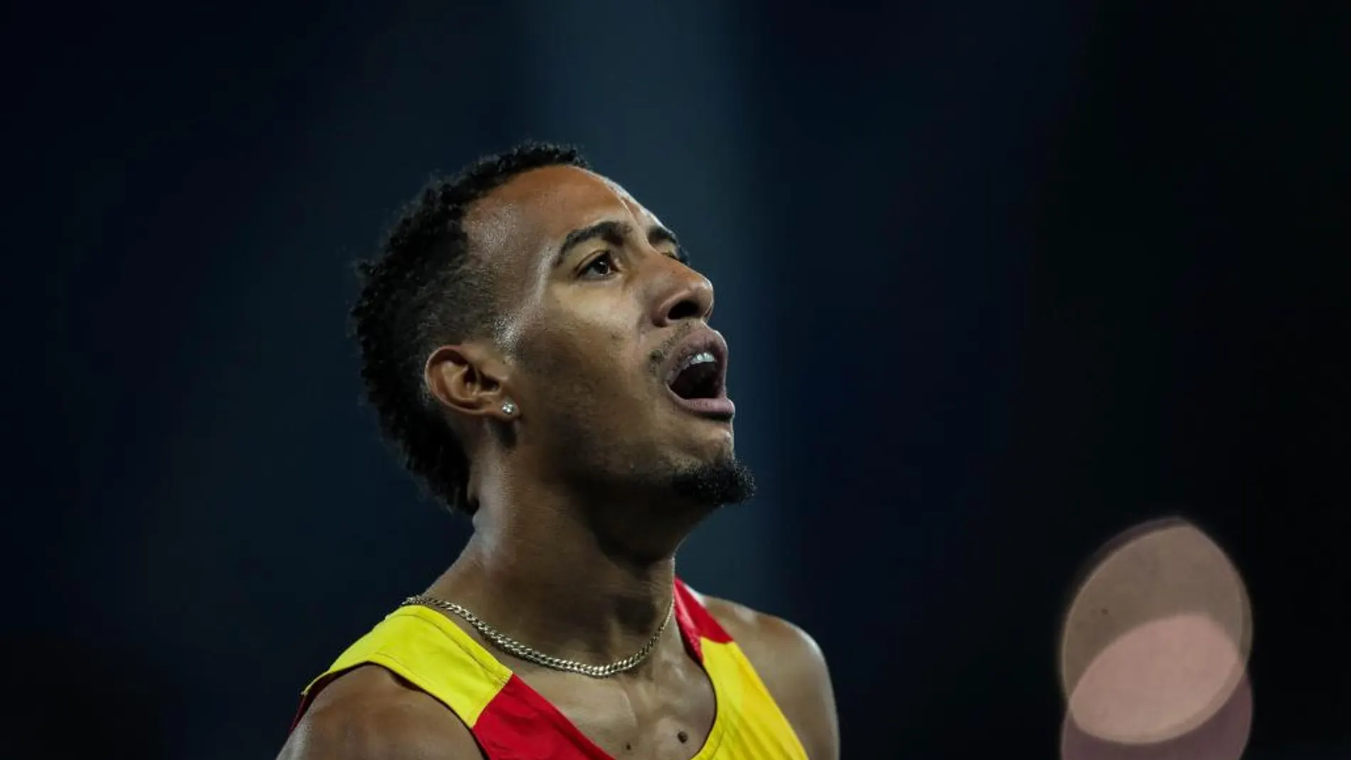 El atleta español Orlando Ortega