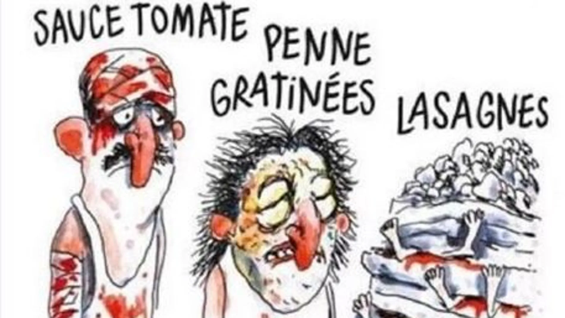 Amatrice denuncia a «Charlie Hebdo» por la viñeta satírica sobre el el terremoto