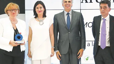 Montserrat Tarrés, Carmen Montón, Enrique Ruiz Escudero y Sergio Alonso / Foto: Jesús G. Feria