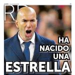 El 4 de abril, Zidane ya demostró de lo que era capaz en el Madrid