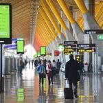 Zona de embarque de la T4 del aeropuerto de Madrid-Barajas