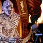 Fotograma de un klingon en la nueva serie «Star Trek Discovery»