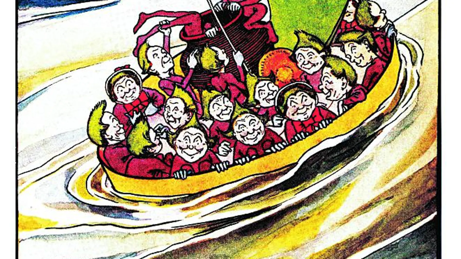 «Los jumblies y otras canciones del sinsentido», de Edward Lear, es una joya del humor surrealista.