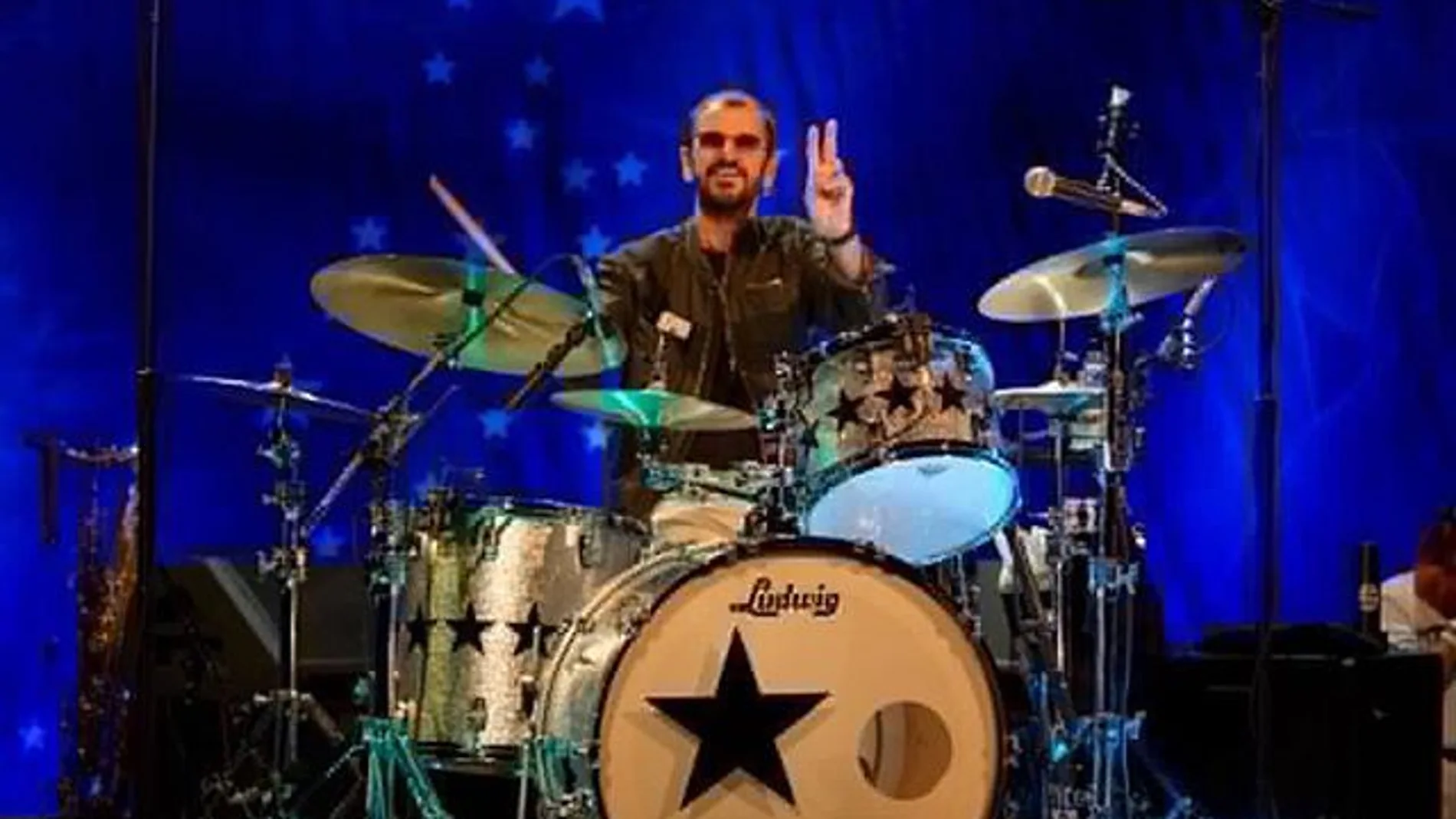 Ringo Starr, durante un concierto en Las Vegas