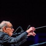 El compositor y director de orquesta italiano Ennio Morricone. . EFE/ JAVIER ZORRILLA