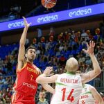 Jaime Fernández anotó 10 puntos ante Bielorrusia