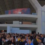 El recinto lleno para el acto de Vox, en el Museo Príncipe Felipe de la Ciudad de las Artes y las Ciencias