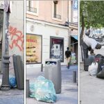 Esta semana el corazón del barrio de Justicia, uno de los que más turistas recibe de Madrid, presentaba este aspecto
