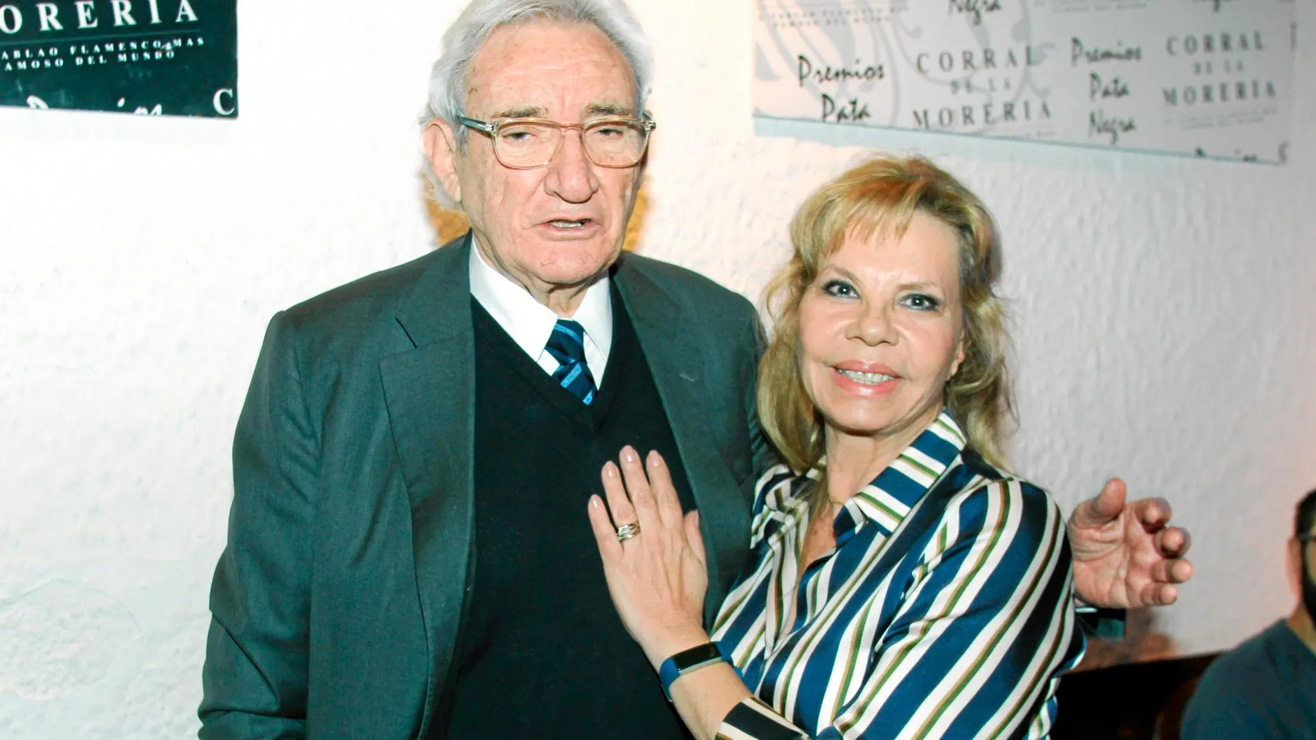 Del Olmo junto a María Cruz Soriano