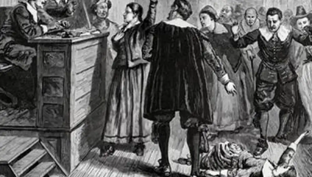 En los juicios de las brujas de Salem, las pruebas eran realmente subjetivas y dependian por completo de la víctima