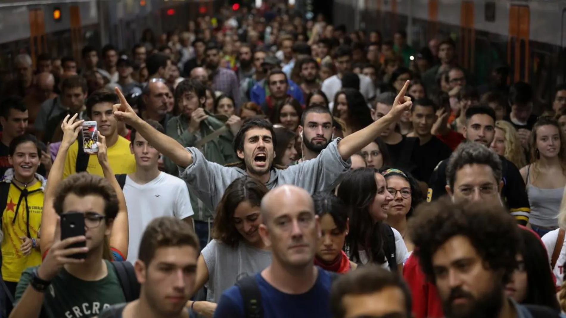 Una huelga política prevista desde el 21-S