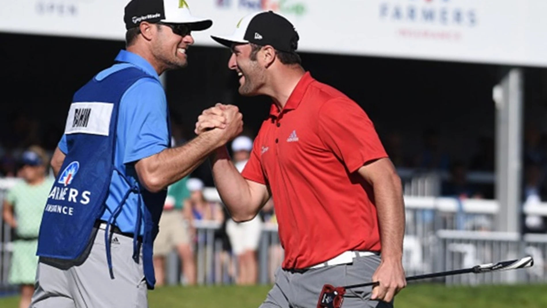 Tim Mickelson y Jon Rahm