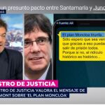 Catalá niega «un pacto secreto» del Gobierno con ERC para «deshacerse» de Puigdemont