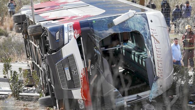 El autocar trasladaba a más de 50 alumnos de Valencia a Barcelona y murieron 13