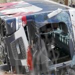 El autocar trasladaba a más de 50 alumnos de Valencia a Barcelona y murieron 13