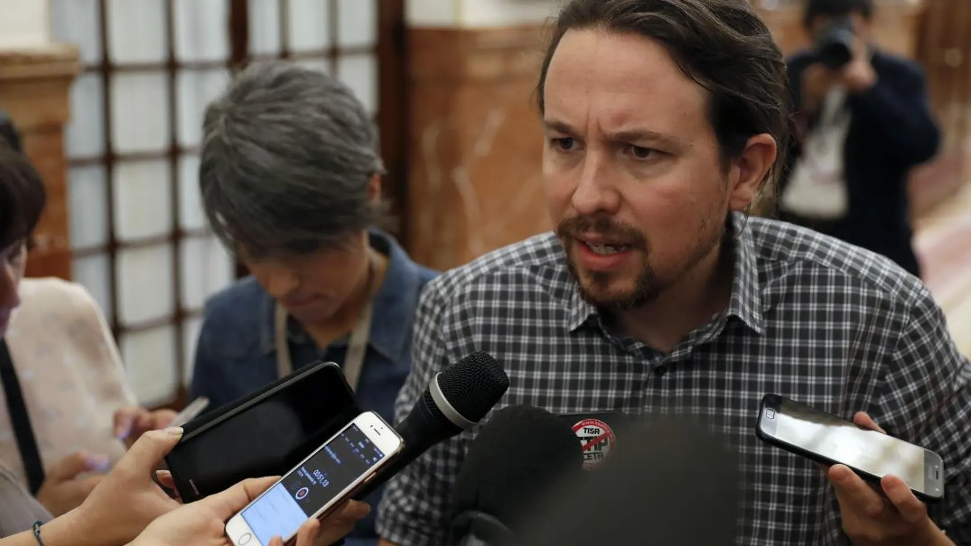 El secretario general de Podemos, Pablo Iglesias/Foto: Efe