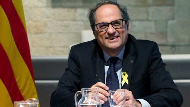 El presidente de la Generalitat, Quim Torra/Foto: Efe