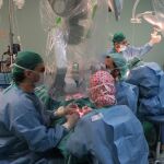 La técnica consistió en la artrodesis definitiva de la articulación interfalángica próxima y la realización de suturas microquirúrgicas / Foto: La Razón