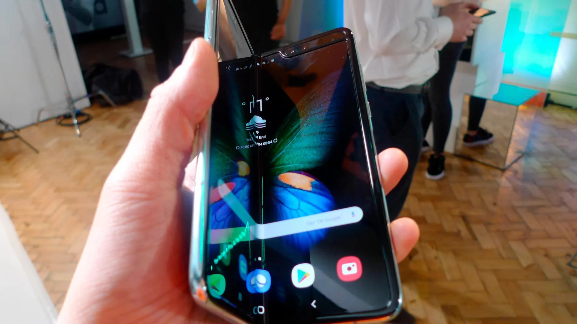 El Galaxy Fold de Samsung / AP