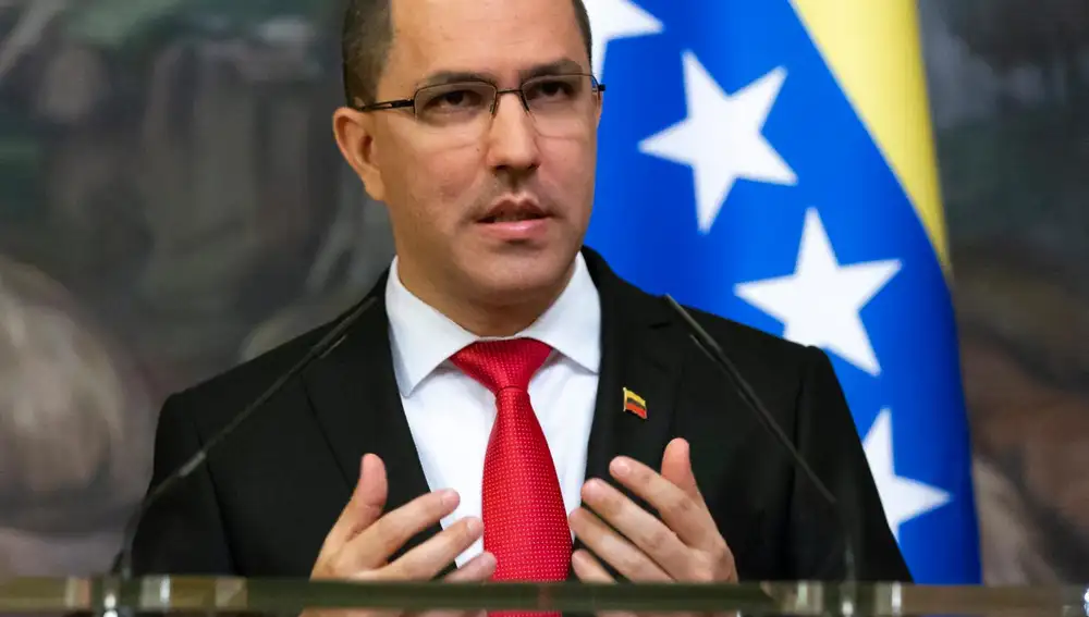 El ministro de Exteriores chavista, Jorge Arreaza