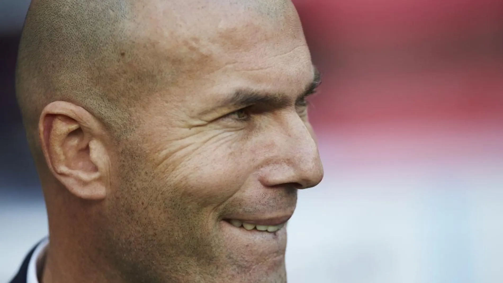 El entrenador del Real Madrid, Zinedine Zidane, se mostró contento tras el empate