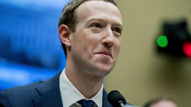 Mark Zuckerberg durante su comparecencia en el Capitolio en Washington. (AP Photo/Andrew Harnik, File)