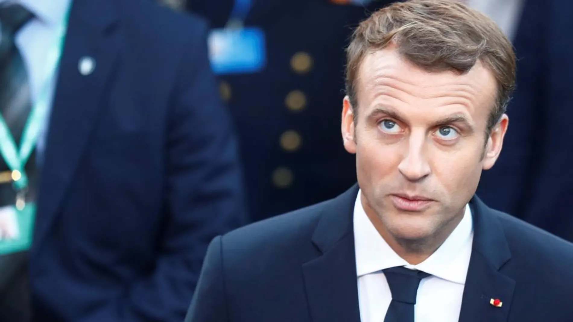 El presidente de Francia, Emmanuel Macron