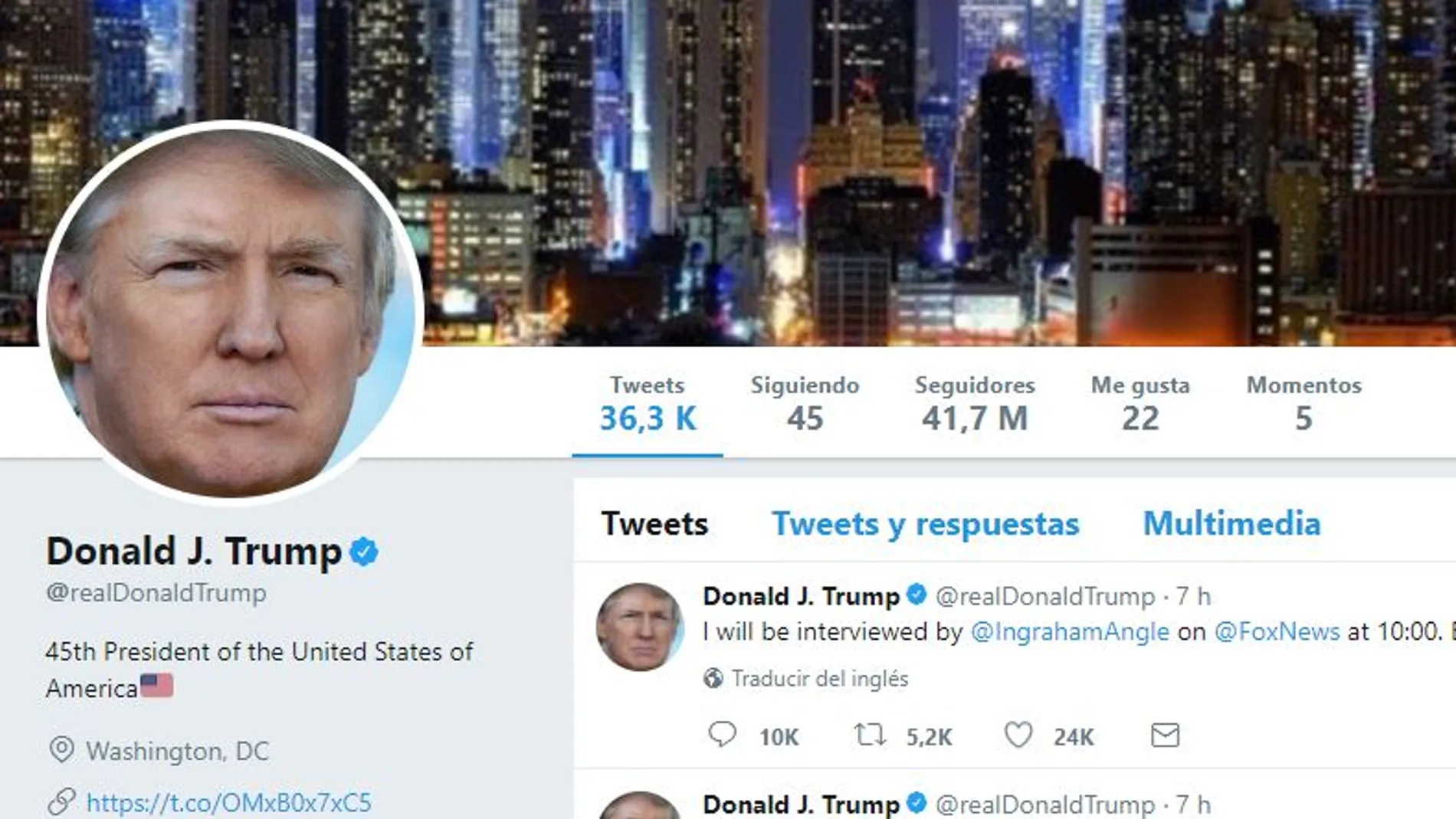 ¿Quién desactivó la cuenta de Trump de Twitter?